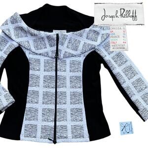 Joseph Ribkoff Office Vixen Brunch Jacket Sz 10